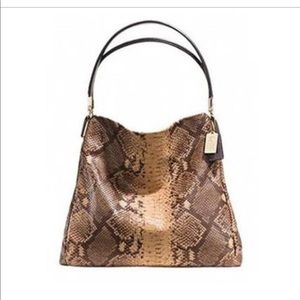 ❤️ COACH PHOEBE SHOULDER BAG IN SNAKESKIN